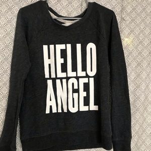 Victoria’s Secret gray crew neck sweater